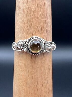 Sterling Silver Citrine Ring